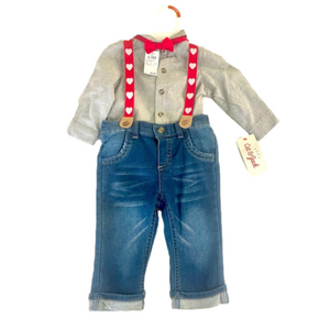 Cat & Jack 6-9 month Valentines Day outfit